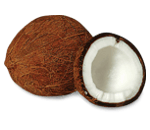 Desicated coconut